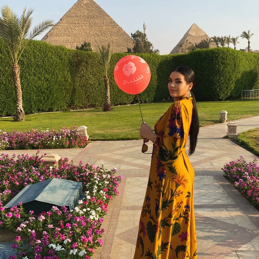 FARM Rio Tropical Tapestry Maxi Dress Yellow/Gold